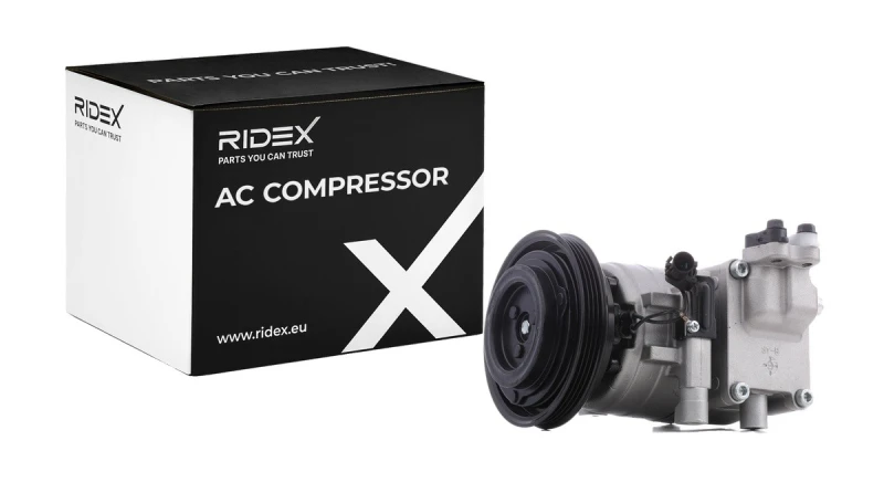 Image of Air conditioning compressor RIDEX 447K0262