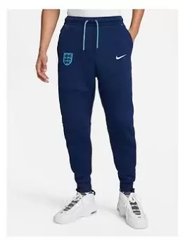 Image of Nike England Tech Fleece Jogger - Blue Size XL, Women