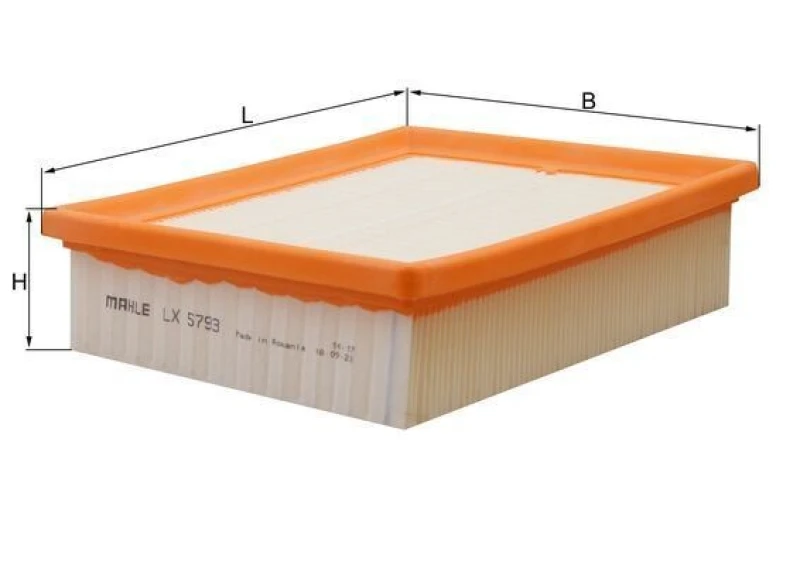 Image of Air filter MAHLE LX 5793