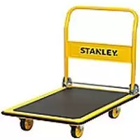 Image of Stanley Platform Trolley SXWTC-PC528 Steel Yellow 61 x 91 x 85 cm