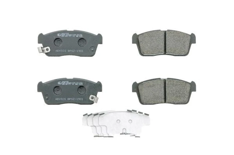 Image of AISIN Brake pad set AISIN BPSZ-1901