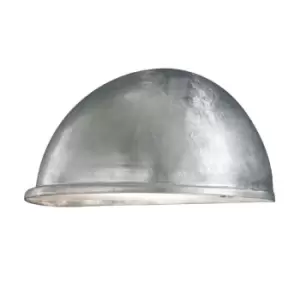 image of Konstsmide Torino Outdoor Wall Washer Light - Galvanised Steel