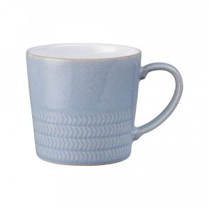 Image of Natural Denim Textured Large Mug