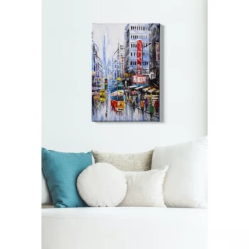 Image of Kanvas Tablo (50 x 70) - 249 Multicolor Decorative Canvas Painting