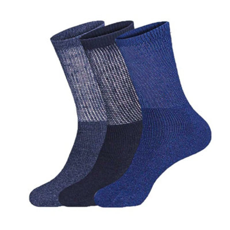 Image of KAV Pack of 3 Diabetic Socks Multi male