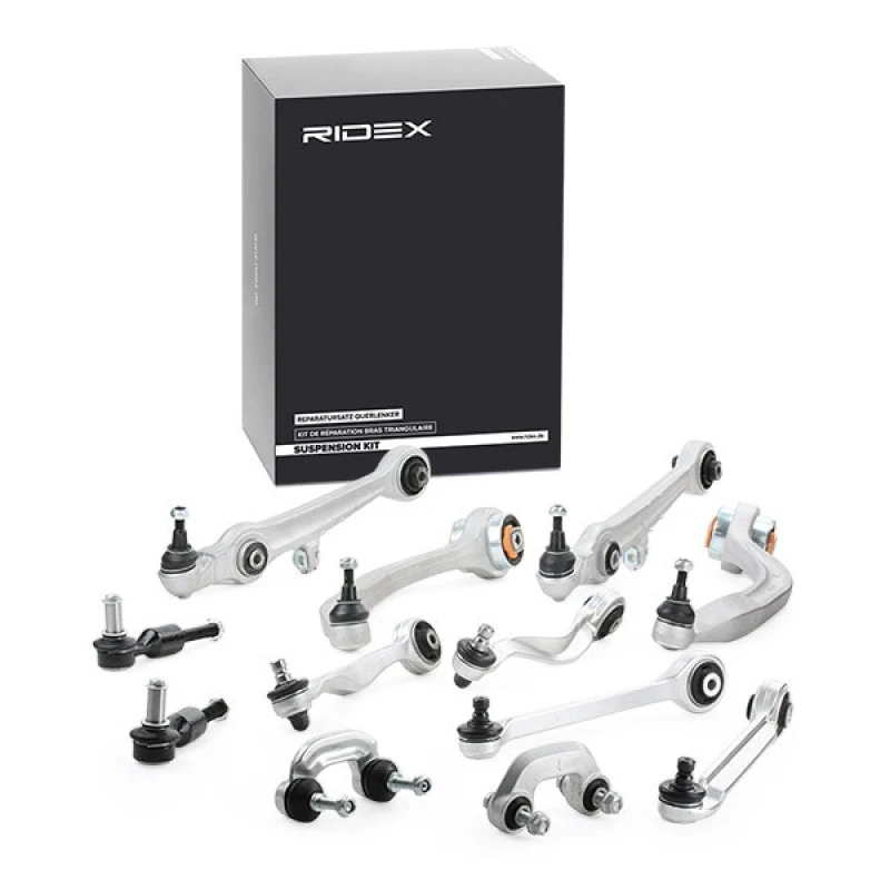 Image of RIDEX 772S0068 Control arm repair kit Front Axle Aluminium Suspension Kit (772)