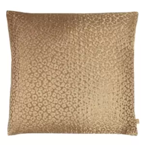 Image of Amur Leopard Jacquard Cushion Clay
