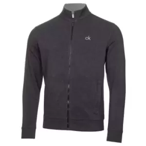 Image of Calvin Klein Golf Zip Jacket - Grey