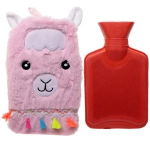 Image of Llamapalooza 1 Litre Hot Water Bottle and Cover