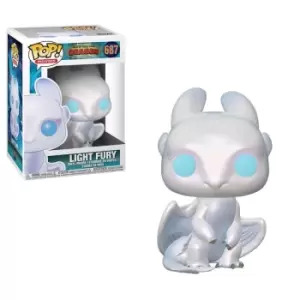 image of How to Train your Dragon 3 Light Fury Pop! Vinyl Figure