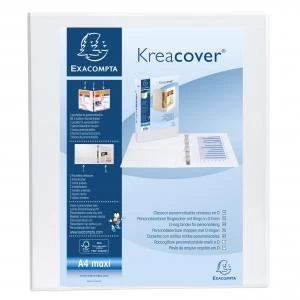 Image of Value Pres Binder 4d 25mm A4 Wh Pack of 10