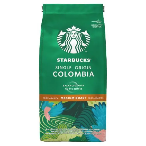 Image of Starbucks Colombia Medium Roast Ground Coffee 200g
