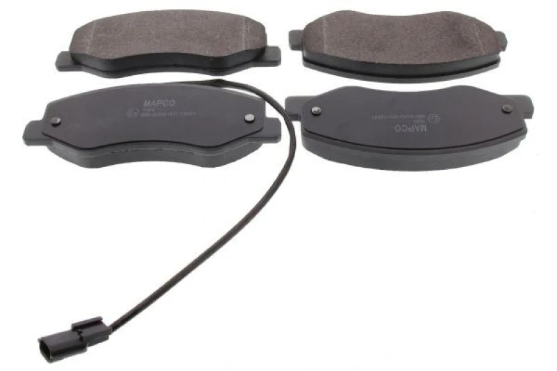 Image of MAPCO 6943 Brake pad set Rear Axle, with integrated wear sensor Brake Pad Set,disc brake (402)