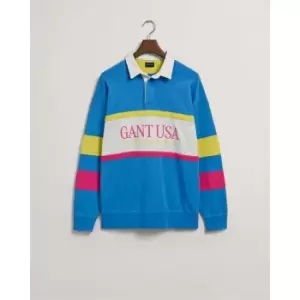 Image of Gant Gant Usa Archive Rugger Day Blue S - Blue