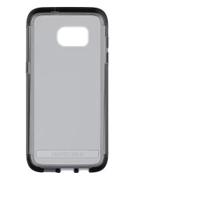 Image of Tech21 Evo Frame Durable Impact Resistant Case Cover with FlexShock Technology for Samsung Galaxy S7 Edge - Smokey/Black