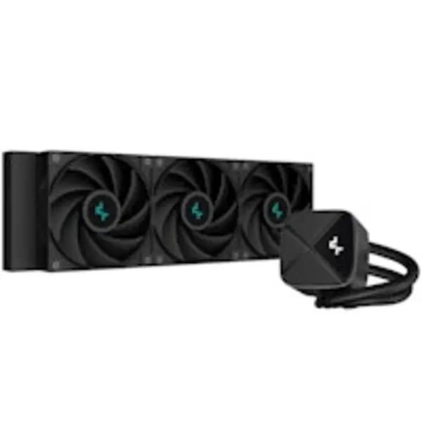 Image of DeepCool LS720S Zero Dark All In One CPU Water Cooler - 360mm