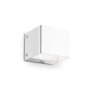 Image of Flash 1 Light Small Wall Light White G9
