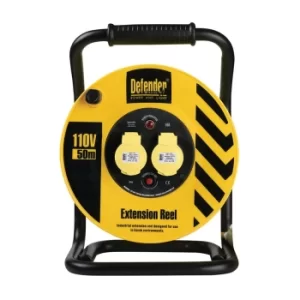 Image of Defender 50M 1.5MM 110V Heavy Industrial Reel