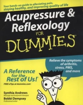 Image of Acupressure and Reflexology for Dummies by Synthia Andrews Book