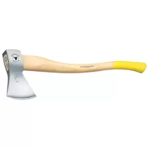 image of Gedore Universal forestry axe hickory handle 1250 g