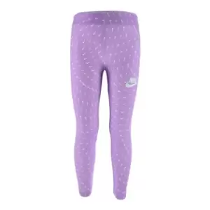 Nike Swooshfetti Leggings Infant Girls - Purple