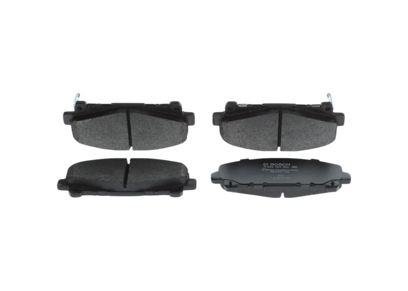 Image of Bosch Brake pad set with acoustic wear warning 0 986 494 382 Brake pads,Brake pad set, disc brake HONDA,ACCORD VIII (CU),ACCORD VIII Kombi