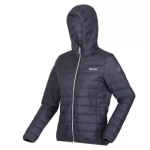 image of Regatta Womens Hooded Hillpack Quilted Jacket - Grey