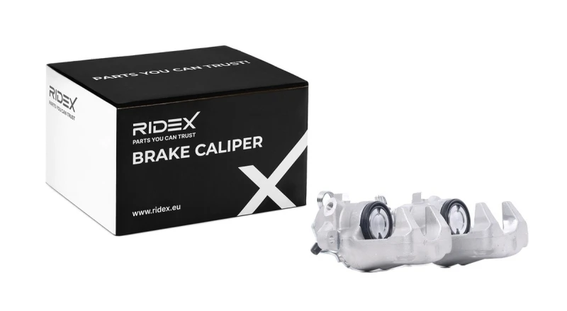 Image of RIDEX 78B1769 Brake caliper Rear Axle, without holder Aluminium Brake Caliper (78)