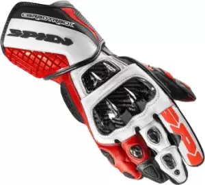 Image of Spidi Carbo Track Evo Black Red White M