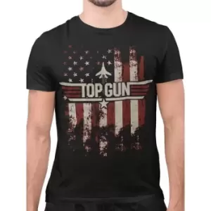 image of Top Gun Flag Unisex T-Shirt Ex Large