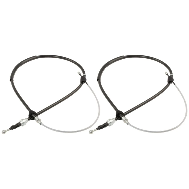 Image of RIDEX 124C1668 Brake Cable Rear, 1613/1056mm Cable,parking brake (124)