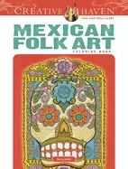 Image of creative haven mexican folk art coloring book