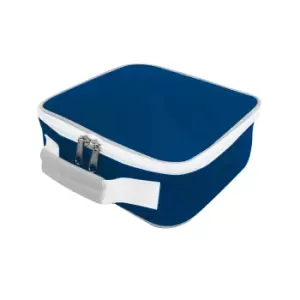 Shugon Sandwich Lunchbox (4 Litres) (Pack of 2) (One Size) (Royal/Light Grey)