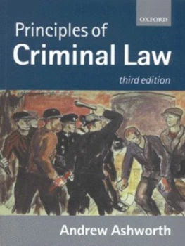 Image of Principles of Criminal Law by Andrew Ashworth Book