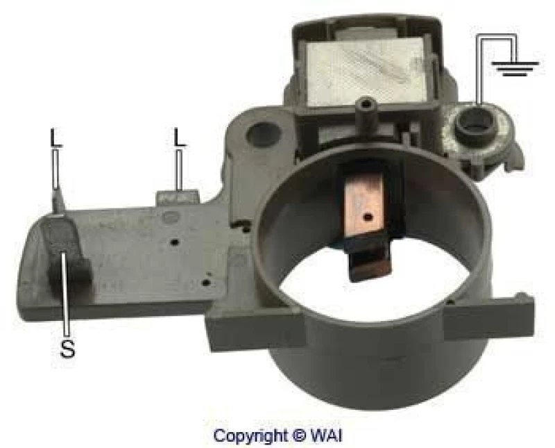 Image of WAI Alternator voltage regulator WAI IY422