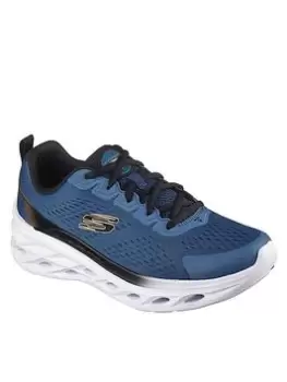 Image of Skechers Glide-step Swift Engineered Mesh Lace Up Sneakerair-cooled Trainer, Teal, Size 9, Men