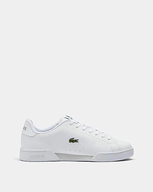 Image of Lacoste Lacoste Carnaby Cup Leather Trainer White - Lacoste - Size: 9 White Male 9 LA30303