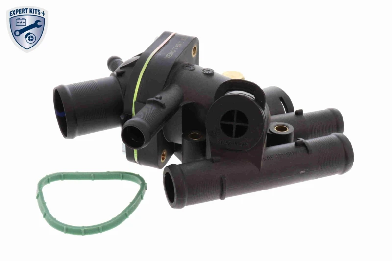 Image of VEMO V46-99-1358 Engine thermostat EXPERT KITS +, Opening Temperature: 89°C, with gasket/seal Thermostat,coolant (316)