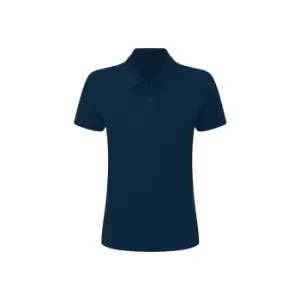 image of SG Ladies/Womens Polycotton Short Sleeve Polo Shirt (XL) (Navy Blue)