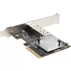 image of StarTech.com 10G PCIe SFP+ Card - Single SFP+ Port Network Adapter - Open SFP+ for MSA-Compliant Modules/Direct-Attach Cables - 10 Gigabit Fiber PCIe