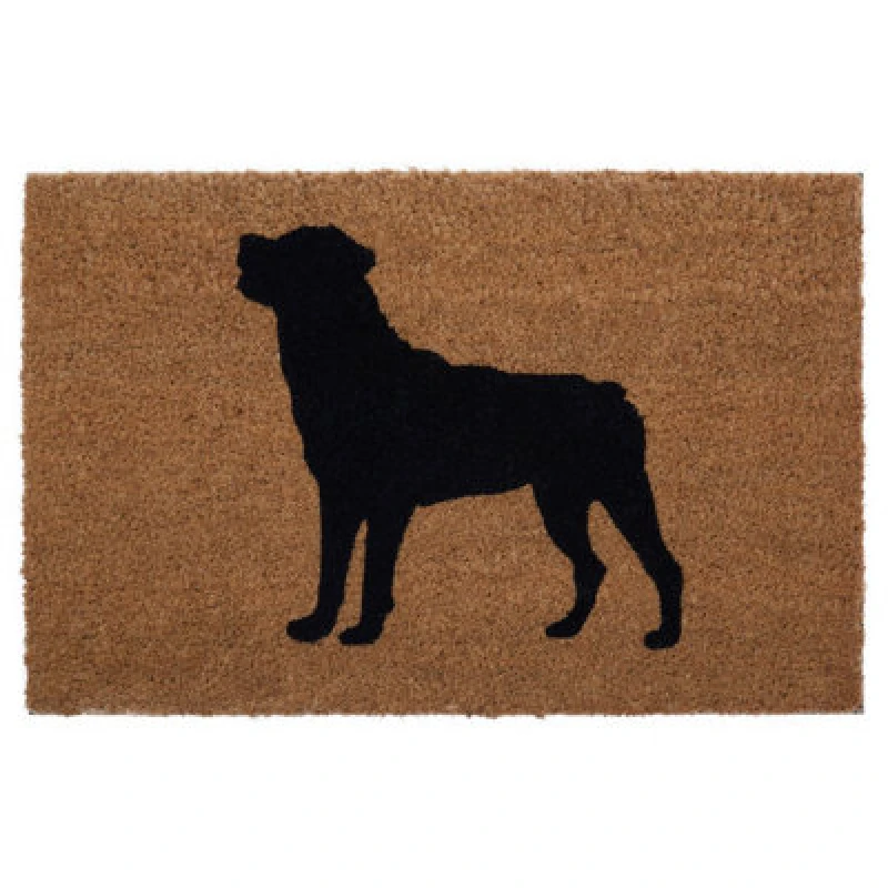 Image of Premier Housewares Rottweiler Doormat Brown