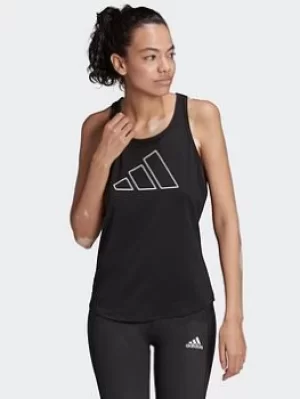 Image of adidas Versatile Train Necessi-tank Top, Black/White Size XS Women