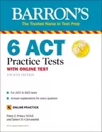 Image of 6 act practice tests with online test