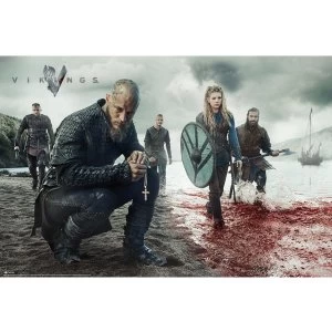 image of Vikings Blood Landscape Maxi Poster