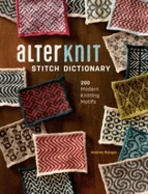 Image of alterknit stitch dictionary 200 modern knitting motifs