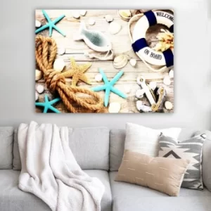 Image of 469336814_70100 Multicolor Decorative Canvas Painting