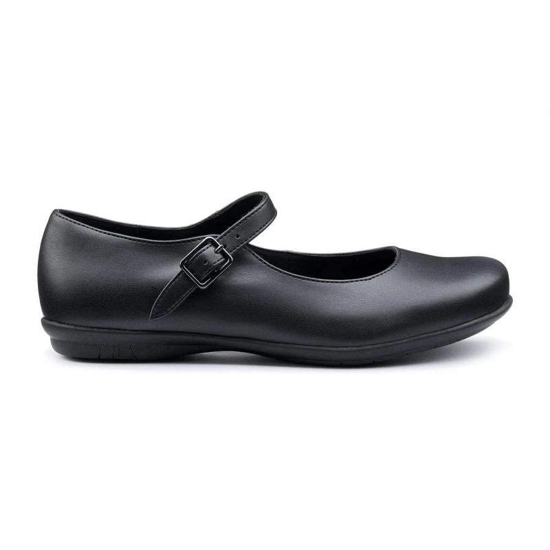 Image of Hotter Violet Mary Janes Standard Fit Black female 3 (36)