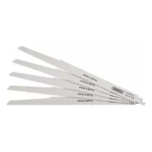Image of Bi-metal Reciprocating Saw Blades for Multi Purpose Cutting, 300mm, 6tpi (Pack of 5) (38756)