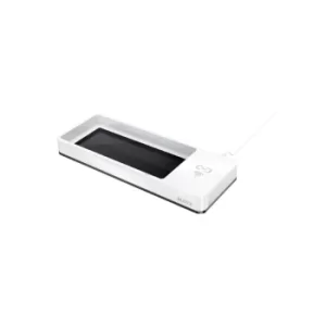 image of WOW Desk Organiser with Inductive Charger White/Black