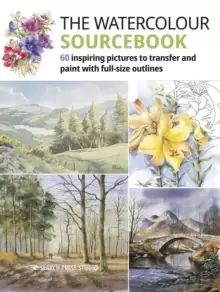 Image of The Watercolour Sourcebook : 60 Inspiring Pictures to Transfer and Paint with Full Size Outlines